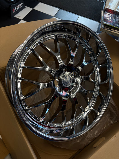 Set of Staggered Esko 4.0 Chrome