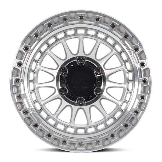 Set of Lock Off-Road Mojave Machine with Clear Coat